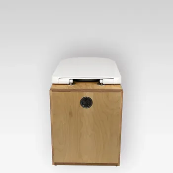 Trelino® Trenntoilette Timber D’Luxe Toilette mit WC Standard
