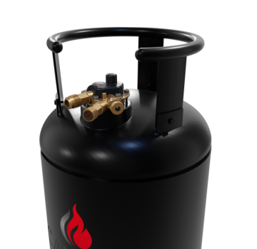 CAMPKO Gastankflasche mit 80% Multiventil 30 Liter 585 mm