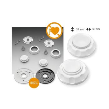 Preview: Froli Türaufsteller Magnetschnäpper Magnet hoch weiß Preview: Froli Türaufsteller Magnetschnäpper Magnet hoch weiß