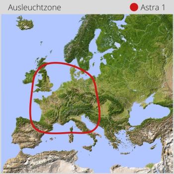 Megasat tragbare Sat Anlage Campingman Portable Eco 2, graphitgrau