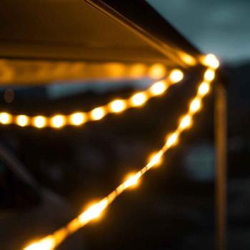 The Sunnyside LED Campinglaterne Lampe Leuchttau Warmweiß