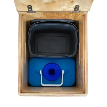 Trelino® Timber S Trenntoilette Holzoptik Holztrenntoilette Boot Schiff