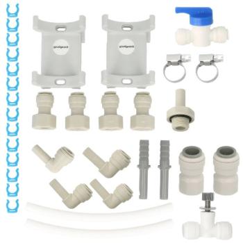Goodguards Installations Set für Trinkwasseraufbereitung L (UV/Aktivkohle/Kalk)