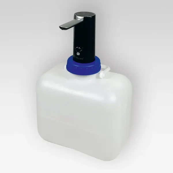 Trelino® Splash Travel Tap Camping Wasserhahn und 10 l Kanister USB C