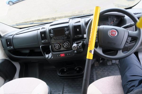 Milenco Lenkradkralle Lenkradschloss Fiat Ducato o.ähnlich