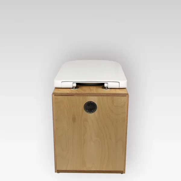 Trelino® Trenntoilette Timber D’Luxe Toilette mit WC Standard