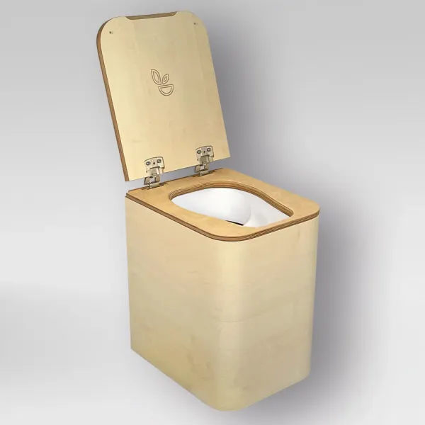 Trelino® Timber L Trenntoilette Korpus: Natur Einsatz: Weiß