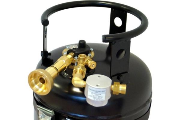 CAMPKO Gastankflasche mit 80% Multiventil 30 Liter 585 mm