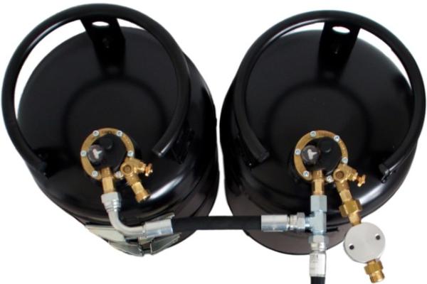 CAMPKO Gastankflasche mit 80% Multiventil 30 Liter 585 mm