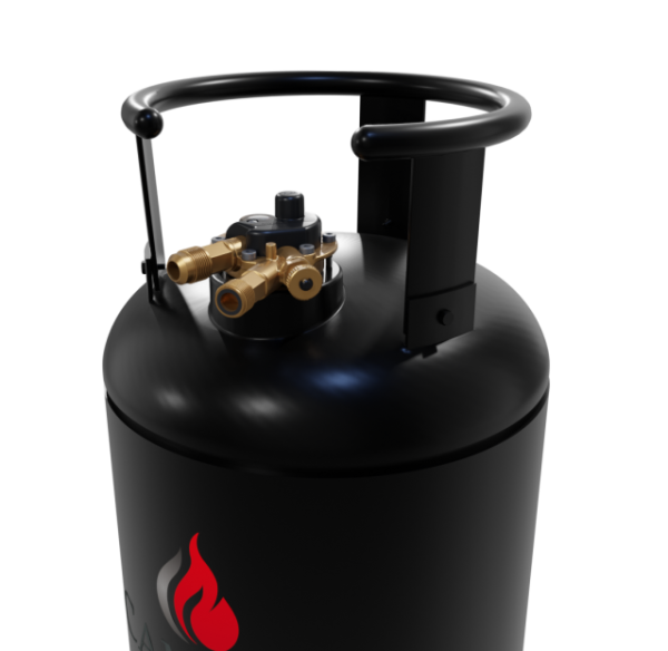 CAMPKO Gastankflasche mit 80% Multiventil 30 Liter 585 mm