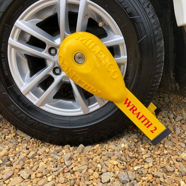 Milenco Radkralle Diebstahlsicherung Wraith 2 Wohnwagen