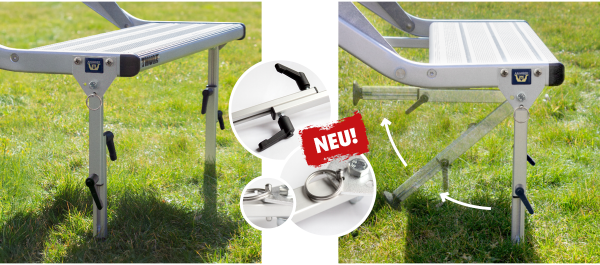 Anmiber 3.0 Trittstufen Stütze Thule Einstiegsstufe Verstärkung Wohnmobil Stütze