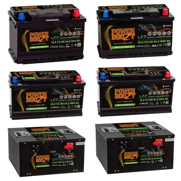 Powerboozt Lithium Batterie Kaltwetterbatterie 100 Ah