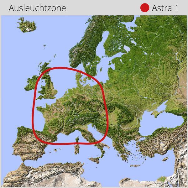 Megasat tragbare Sat Anlage Campingman Portable Eco 2, graphitgrau