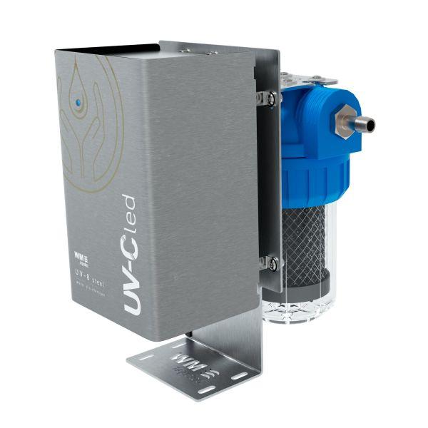WM Aquatec Komplettlösung Wasserhygiene UV 8 steel KLW für Reisen weltweit