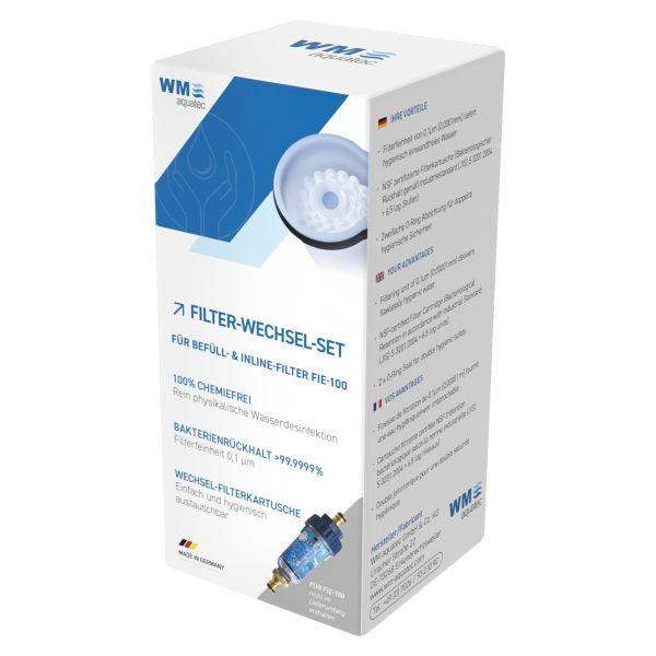 WM Aquatec FIE 100 Filterwechsel Set für Befüll und Inlinefilter