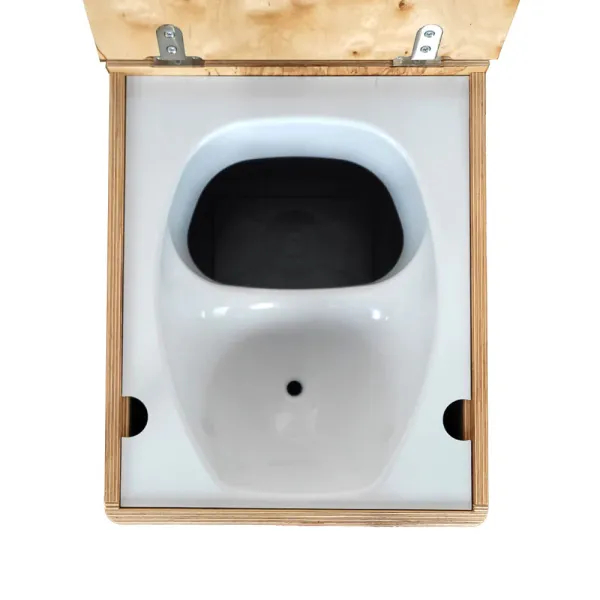 Trelino® Timber S Trenntoilette Holzoptik Holztrenntoilette Boot Schiff