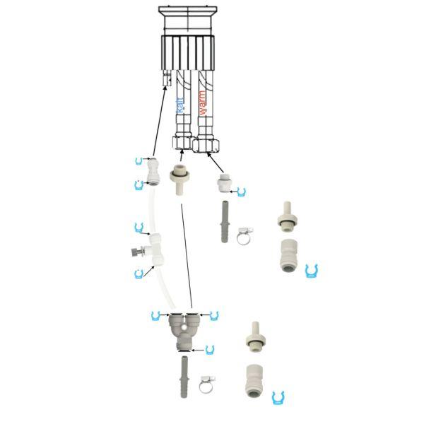 Goodguards Installations Set für UVC Wasserhahn Zapfguard 3