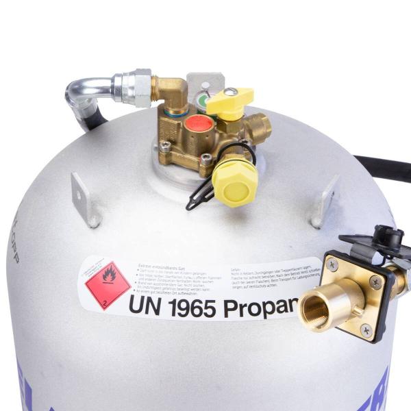 Alugas Travelmate Gastankflasche 27,2 Liter mit 80% Multiventil (DE)