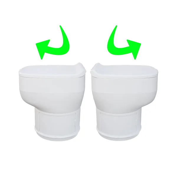 TomTur LooSeal ELITE Verschweiß Toilette zum Festeinbau