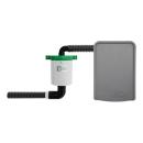 SOG WC Entlüftung Trockentoilette, SOG TT Lüfterset, Türvariante dunkelgrau