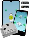 Caratech AB Easylevel Digitale Wasserwaage für Wohnwagen & Wohnmobile